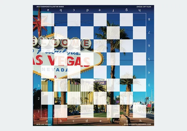 Full Color Vinyl Chess Boards