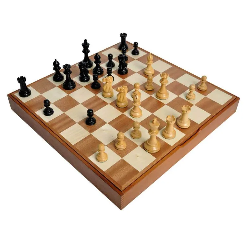 Grand Master Staunton Tournament Chess Set Pieces King Size: 