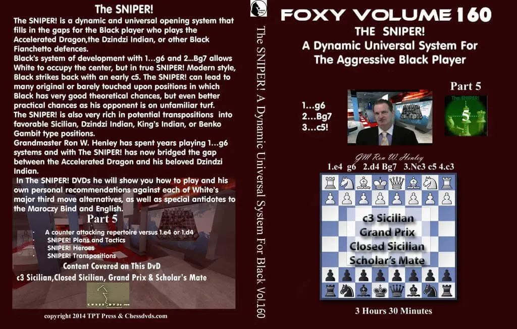 Foxy Better Chess Now Set of 4 DVDs