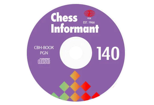 CLEARANCE - Chess Informant - Issue 140 on CD