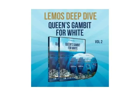 CLEARANCE - Lemos Deep Dive - #22 - Queen's Gambit For White - Vol 2 - GM Damian Lemos