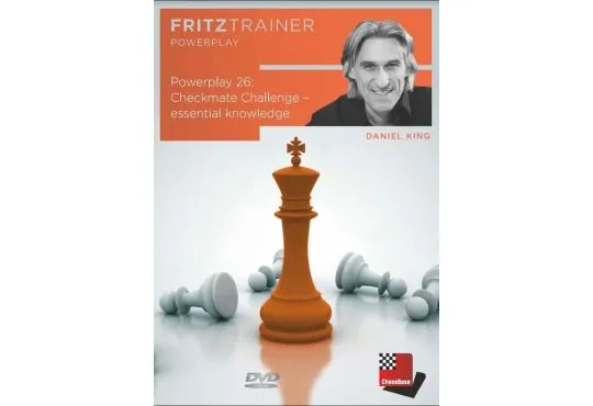 CLEARANCE - POWER PLAY - Checkmate Challenge - Essential Knowledge - Daniel King - VOLUME 26