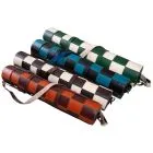 Premium Leather Chess Board and Storage Quiver - 2.25" Squares