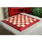 Custom Contemporary Chess Board - Purpleheart / Curly Maple - 2.5" Squares