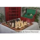 The Sultan Series Luxury Chess Set, Box, & Board Combination