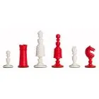 The Washington Luxury Bone Chess Pieces - 4.4" King