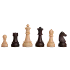 The Euro Series Chess Pieces - 3.75" King - Woodtek