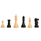 The Reproduction of the Circa 1950s Gallant Knight Series Chess Pieces - 5.0" King