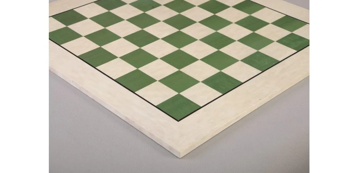 CLEARANCE - Maple and Greenwood Classic Traditional Chess Board - 2.25" Squares