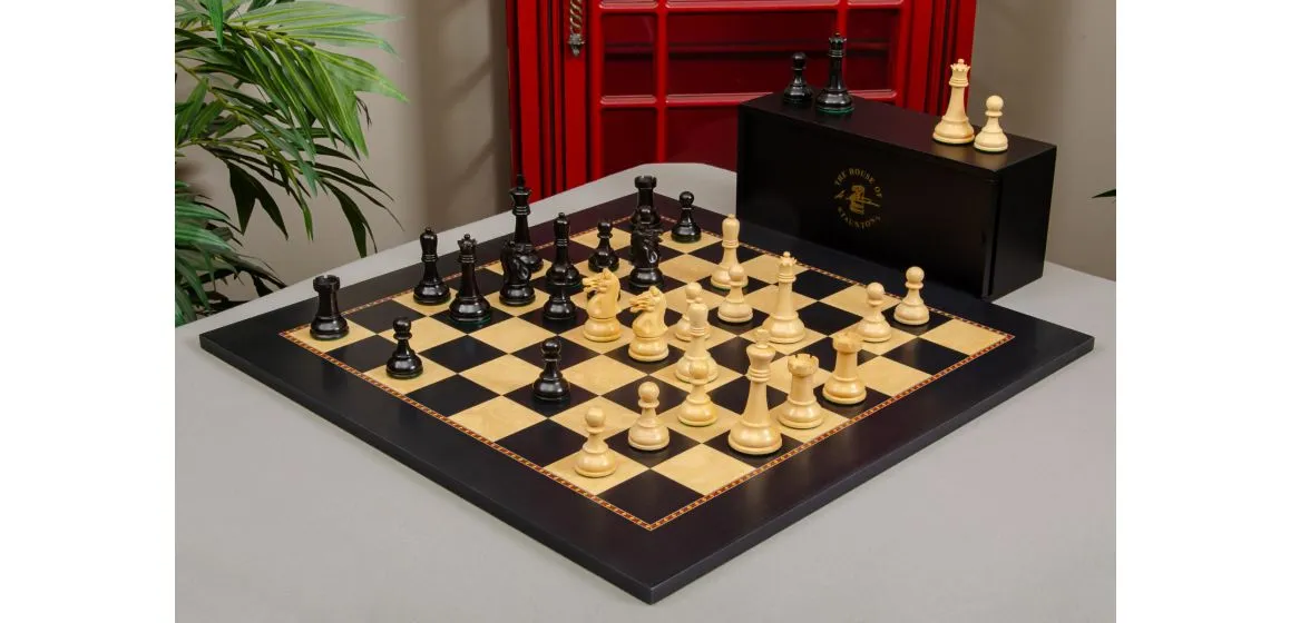 The Reproduction of the Drueke Players Series Chess Set & Board Combination