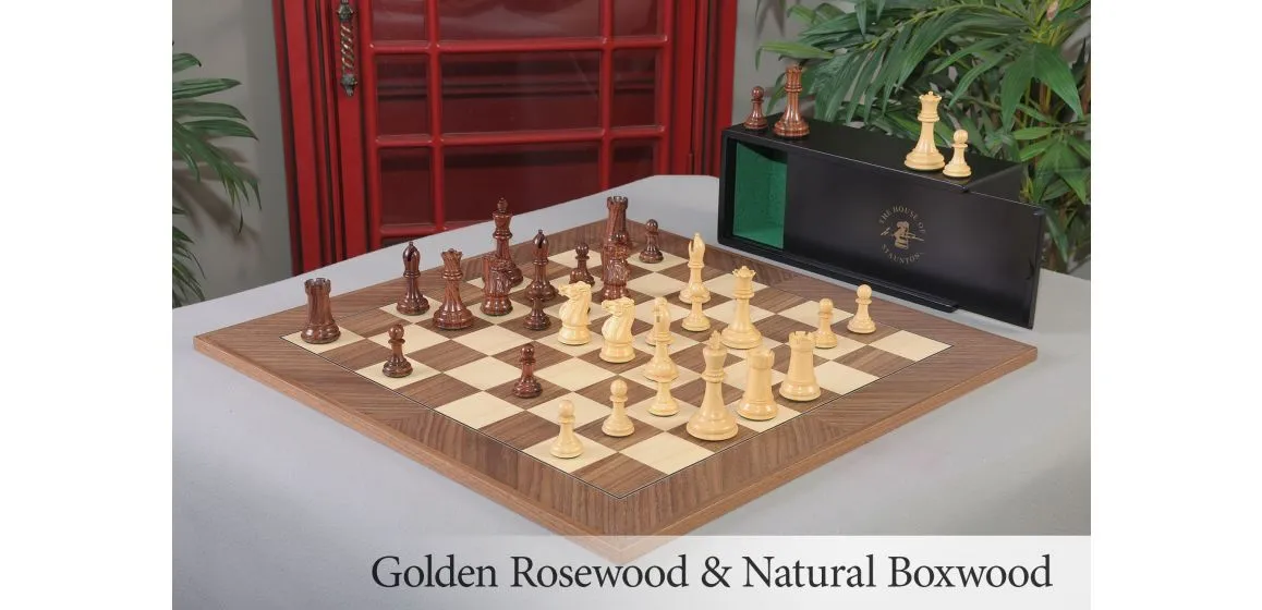 The Professional Series Chess Set, Box, & Board Combination