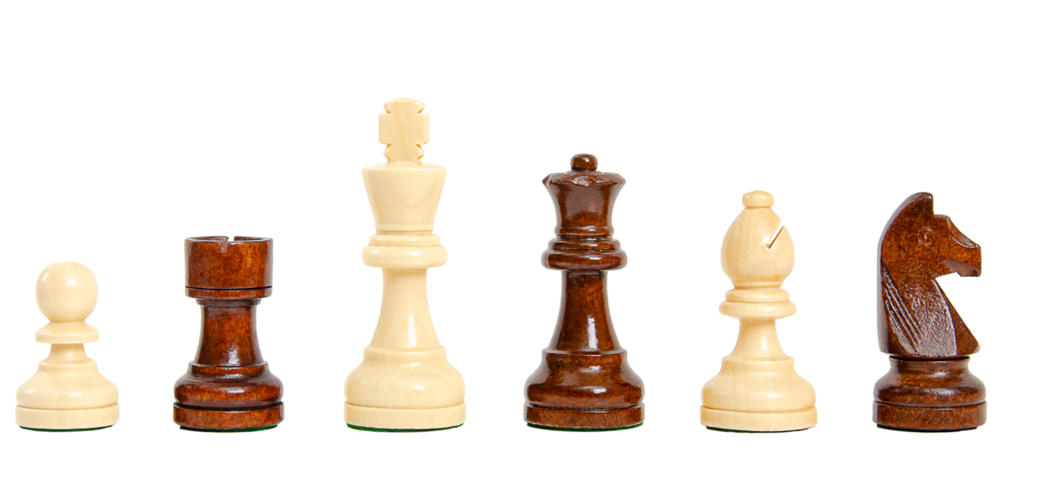The Basic Staunton Wooden Chess Pieces
