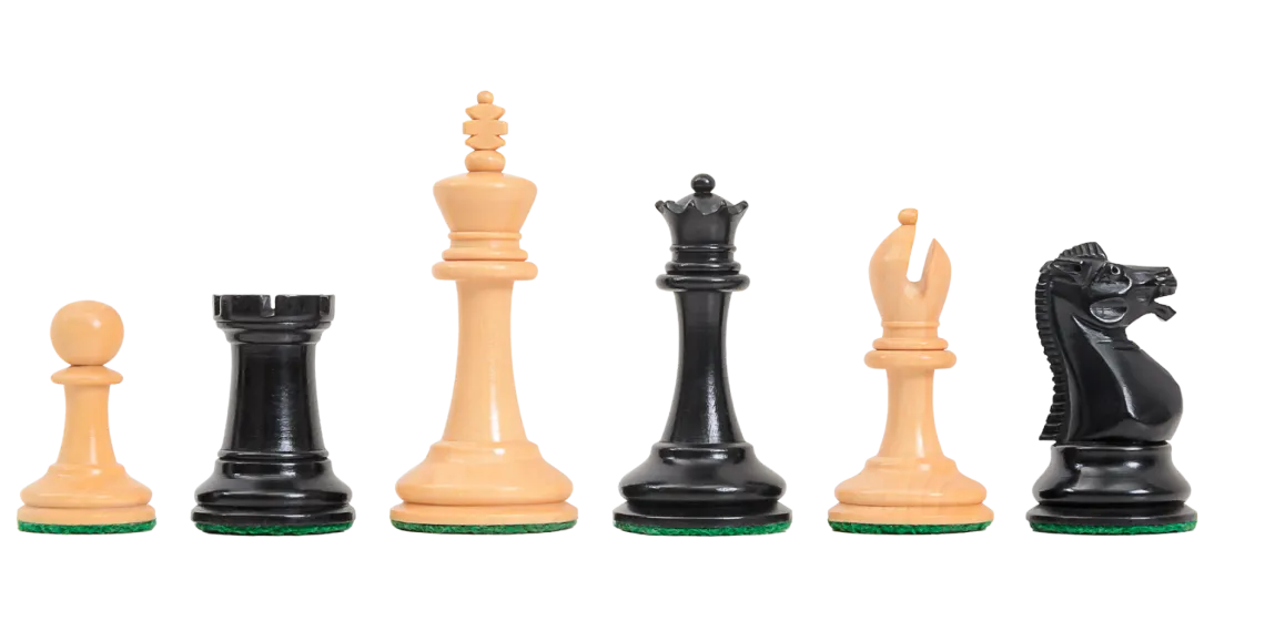 The Library Collection - The Anderssen Dropjaw Series Chess Pieces - 2.875" King