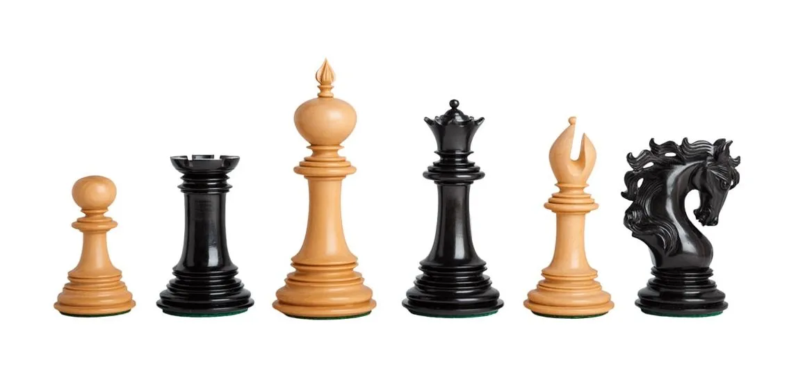 The Forever Collection -  Benevento Series Artisan Chess Pieces - 4.4" King