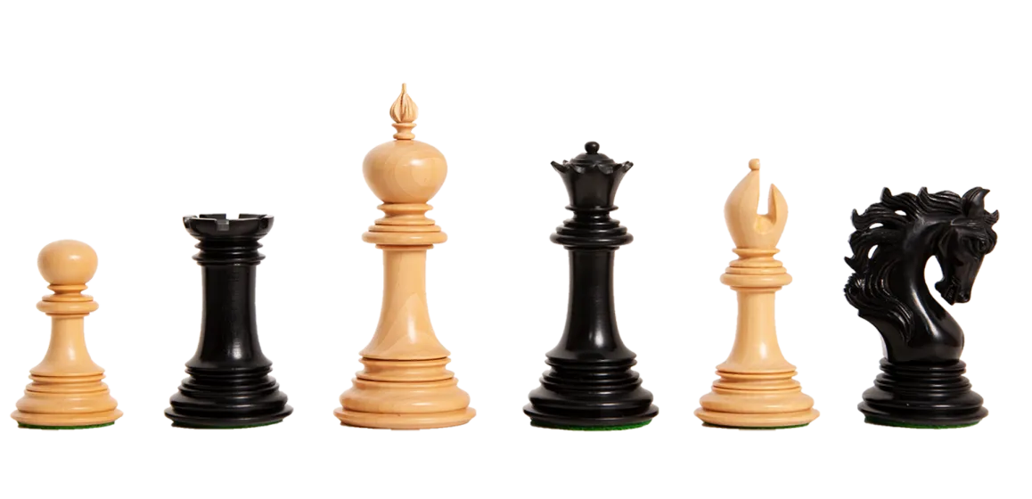 The Benevento Series Luxury Chess Pieces - 4.4" King