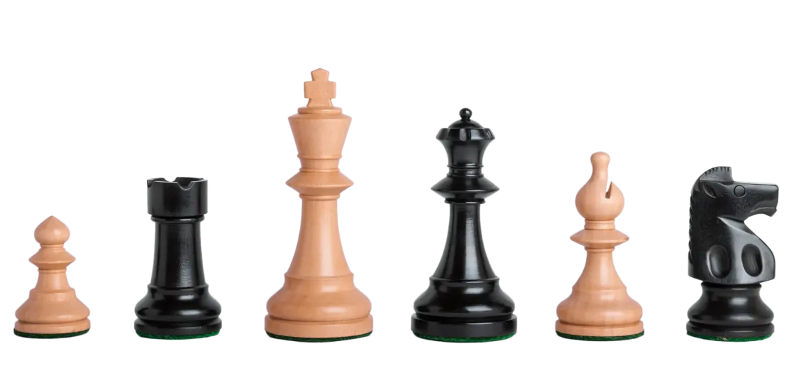 The Liberty Series Chess Pieces - 4.0" King