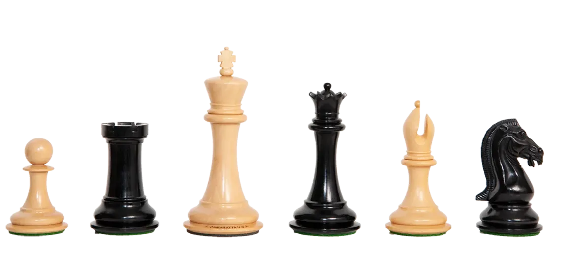 The Camaratta Collection - The Selene Collector Series Chess Pieces - 4.4" King