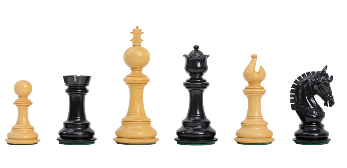 The Ticino Series Luxury Chess Pieces - 4.65" King