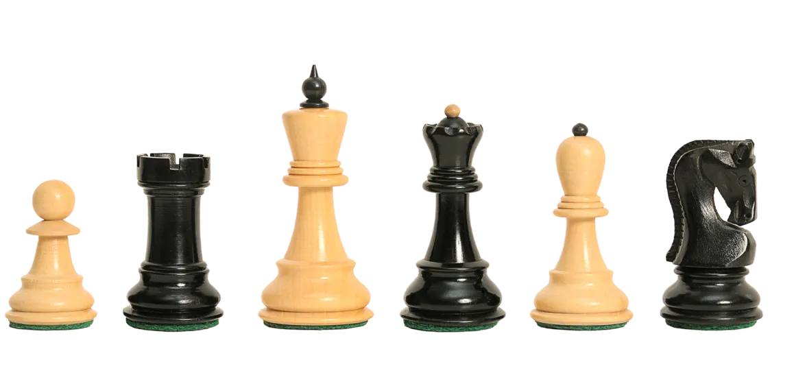 The Zagreb '59 Series Chess Pieces - 2.875" King