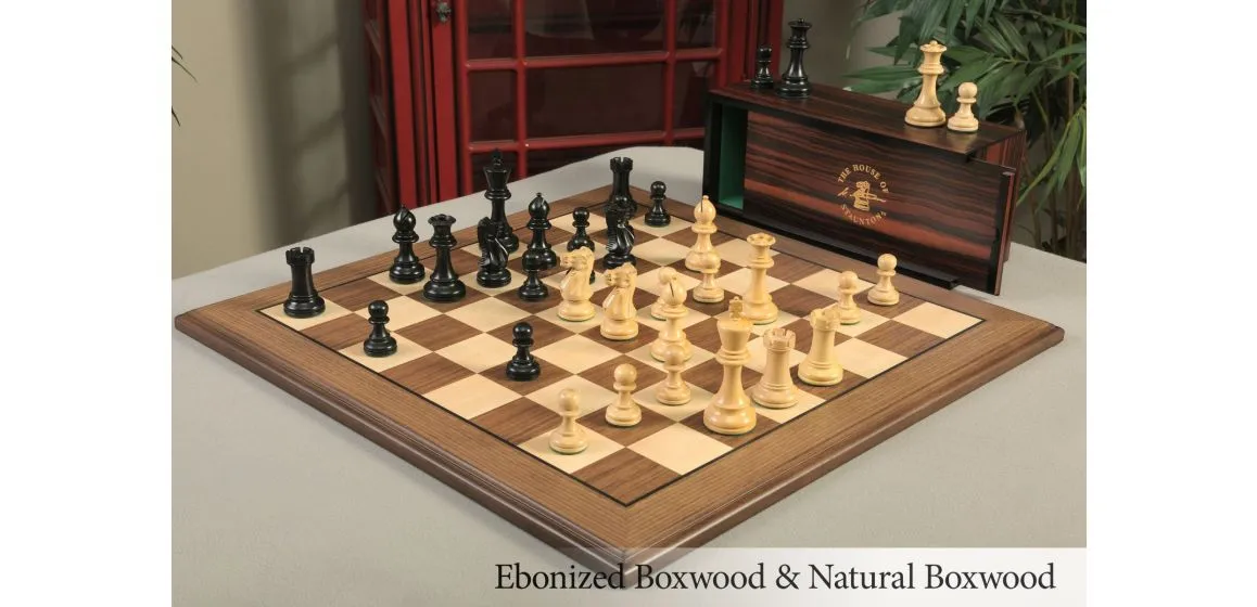The Superior Grandmaster Chess Set, Box, & Board Combination