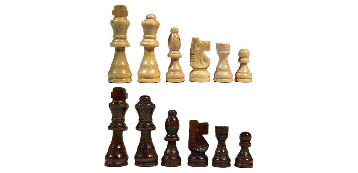 Basic Staunton Wooden Chess Pieces