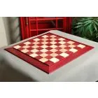 PRE-ORDER - Custom Contemporary Chess Board - Purpleheart / Curly Maple - 2.5" Squares