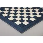 CLEARANCE - Blue Erable and Maple Classic Traditional Chess Board - 2.5" Squares - Gloss Finish