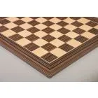CLEARANCE - Tiger Ebony and Maple Classic Traditional Chess Board - 2.5" Squares