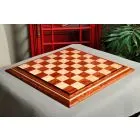 PRE-ORDER - Signature Contemporary II Chess Board - Bubinga/ Curly Maple - 2.5" Squares