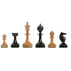 The William Hallett Series Chess Pieces - 3.5" King