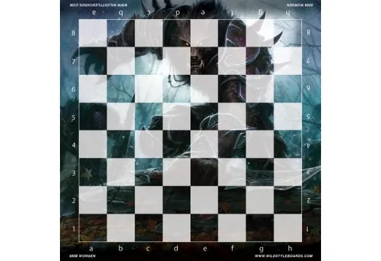 Worgen - Full Color Vinyl Chess Board