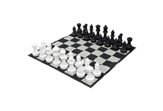 25" Giant Chess Set - Includes Pieces and Board