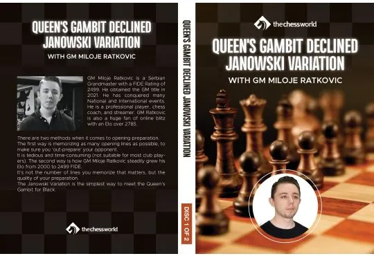 Queen’s Gambit Declined Janowski Variation - GM Miloje Ratkovic