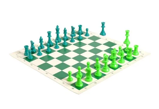 12 Pack - School Chess Club Combo - Pieces - Board - Slotted