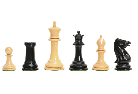 The Camaratta Collection - The 1852 Paulsen Series Chess Pieces - 4.4" King