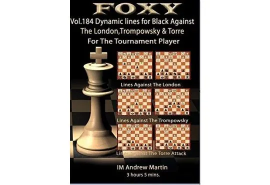 E-DVD FOXY OPENINGS - Volume 184 - Dynamic Lines for Black Against the London
