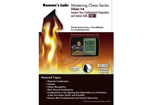 E-DVD ROMAN'S LAB - VOLUME 14 - Improve your Combinational Preparation and Tactical Skills - PART 1