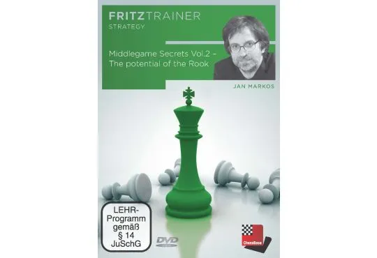 Middlegame Secrets  – The Potential of the Rook - Jan Markos - Vol. 2