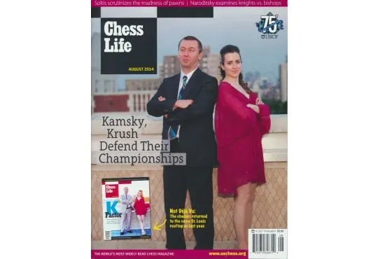 CLEARANCE - Chess Life Magazine - August 2014 Issue 