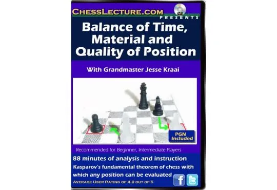 Balance of Time, Material and Quality of Position - Chess Lecture - Volume 62
