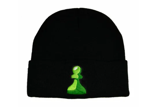 Black Chess.com Knit Beanie