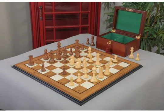 The Bedford Series Chess Set, Box, & Board Combination