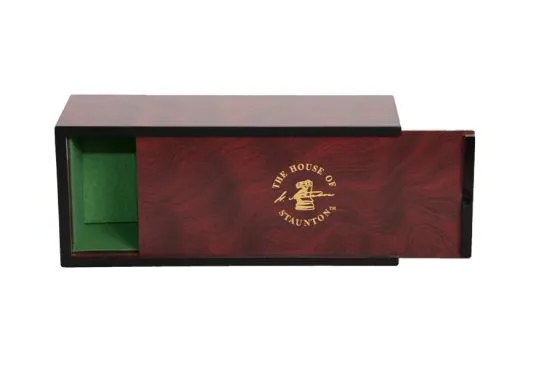 Brazilian Rosewood Luxe Slide-top Chess Box