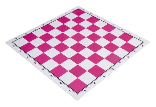 Purple - Full Color Thin Mousepad Chess Board