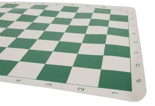 4 Pack Green Mousepad Chessboard US Chess Federation's 2.25" 