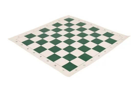 Regulation Vinyl Tournament Chess Board - Larger Square Sizes