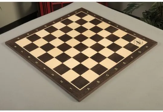 African Palisander and Maple Wooden Tournament Chess Board