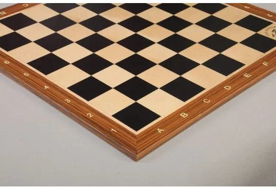 Black Anegre and Maple Wooden Tournament Chess Board