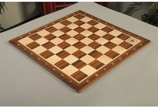 Walnut and Maple Wooden Tournament Chess Board