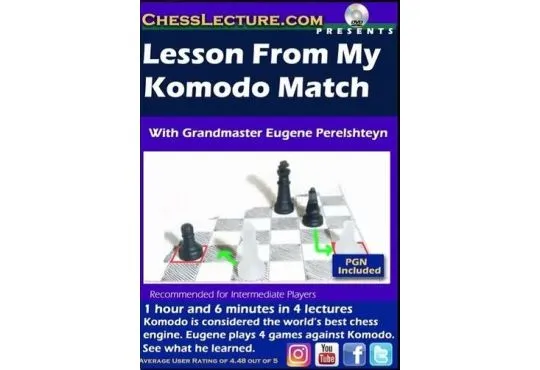 Lessons From My Komodo Match - Chess Lecture - Volume 180
